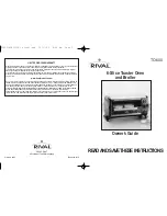 Предварительный просмотр 1 страницы Rival TO600 Owner'S Manual