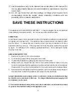 Preview for 3 page of Rival TS-704 Owner'S Manual