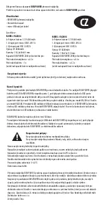 Preview for 2 page of RIVAPOWER VA2004 User Manual