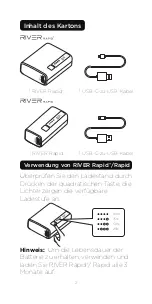 Preview for 17 page of River rapid Instruction Manual