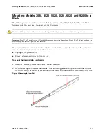 Предварительный просмотр 21 страницы Riverbed 8000 Rack Installation Manual