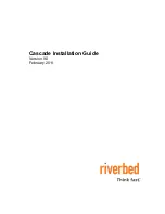 Предварительный просмотр 1 страницы Riverbed Cascade Express Installation Manual