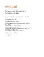 Riverbed NIC LR Installation Manual preview