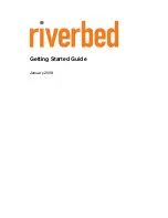 Preview for 1 page of Riverbed RiOS Getting Started Manual