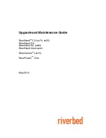 Riverbed SteelCentral NetExpress 470 Upgrade And Maintenance Manual preview