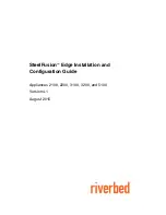 Riverbed SteelFusion Edge 2100 Installation And Configuration Manual предпросмотр