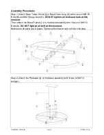 Preview for 8 page of RiverGrille Brazos Deluxe CG2047001-RG Owner'S Manual