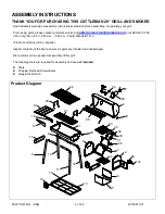 Preview for 4 page of RiverGrille Cattleman SC2210401-RG Owner'S Manual