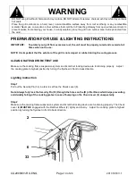 Предварительный просмотр 19 страницы RiverGrille CG2093901-RG Owner'S Manual