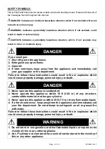 Preview for 2 page of RiverGrille TF2201802-RG Assembly & Operating Instructions