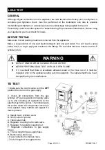 Preview for 20 page of RiverGrille TF2201802-RG Assembly & Operating Instructions