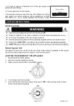 Preview for 21 page of RiverGrille TF2201802-RG Assembly & Operating Instructions