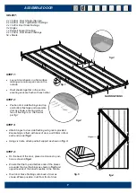 Предварительный просмотр 8 страницы Riverlea Duratuf Garrison Sheds PL36 Assembly Instructions Manual