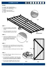 Preview for 8 page of Riverlea Duratuf Garrison Sheds PL64 Assembly Instructions Manual