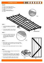 Предварительный просмотр 8 страницы Riverlea Duratuf Guardian Sheds GL57 Assembly Instructions Manual