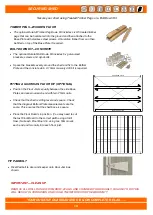 Предварительный просмотр 14 страницы Riverlea Duratuf Guardian Sheds GL57 Assembly Instructions Manual