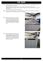 Preview for 12 page of Riverlea Duratuf KIWI KS3 Assembly Instructions Manual