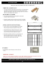 Предварительный просмотр 14 страницы Riverlea Duratuf Sentry Sheds SL1520 Assembly Instructions Manual