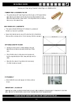 Предварительный просмотр 13 страницы Riverlea Duratuf SS2010 Assembly Instructions Manual