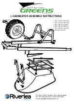 Предварительный просмотр 1 страницы Riverlea GREENS LOADMASTER Assembly Instructions