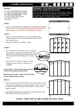 Предварительный просмотр 9 страницы Riverlea SmartStore SM2525 Assembly Instructions Manual