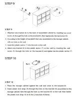 Предварительный просмотр 8 страницы RiverRidge 02-034 Assembly Instructions Manual