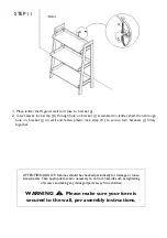 Предварительный просмотр 10 страницы RiverRidge 02-068/06-092 Assembly Instructions Manual