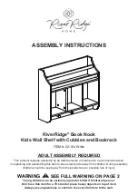 Предварительный просмотр 1 страницы RiverRidge 02-164 Assembly Instructions Manual