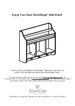 Предварительный просмотр 10 страницы RiverRidge 02-164 Assembly Instructions Manual