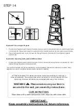 Preview for 11 page of RiverRidge 02-186/06-130 Assembly Instructions Manual