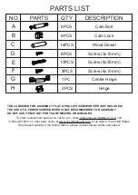 Предварительный просмотр 6 страницы RiverRidge 02-256 Assembly Instructions Manual