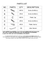 Preview for 4 page of RiverRidge 06-001 Assembly Instructions Manual