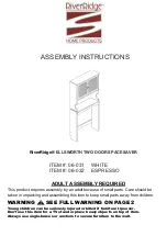 RiverRidge 06-032 Assembly Instructions Manual preview