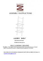 Preview for 1 page of RiverRidge 06-035 White Assembly Instructions Manual