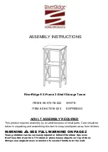 RiverRidge 06-072/16-022 Assembly Instructions Manual preview