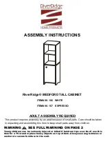 Предварительный просмотр 1 страницы RiverRidge 06-107 Assembly Instructions Manual