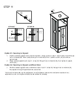 Preview for 10 page of RiverRidge 06-142 Assembly Instructions Manual