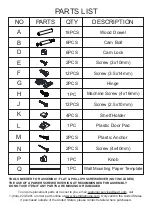 Preview for 7 page of RiverRidge 06-161 Assembly Instructions Manual