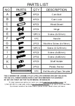 Предварительный просмотр 6 страницы RiverRidge 06-172 Assembly Instructions Manual