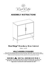 Preview for 1 page of RiverRidge 16-028 Assembly Instructions Manual