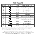 Preview for 4 page of RiverRidge Afton 16-036 Assembly Instructions Manual