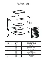 Preview for 3 page of RiverRidge Bayfield 06-113 Assembly Instructions Manual