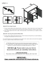 Preview for 10 page of RiverRidge Bayfield 06-114 Assembly Instructions Manual