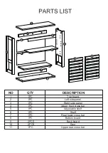 Preview for 3 page of RiverRidge Bayfield 06-115 Assembly Instructions Manual