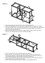 Предварительный просмотр 7 страницы RiverRidge Bayfield 06-116 White Assembly Instructions Manual