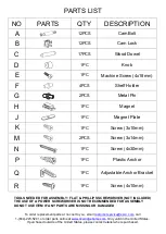 Preview for 4 page of RiverRidge ELLSWORTH 06-029 Assembly Instructions Manual