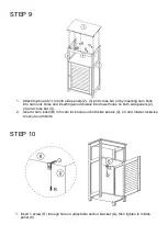 Preview for 9 page of RiverRidge ELLSWORTH 06-029 Assembly Instructions Manual