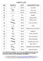 Preview for 4 page of RiverRidge Ellsworth 06-031 Assembly Instructions Manual