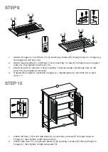 Preview for 9 page of RiverRidge Ellsworth 06-135 Assembly Instructions Manual