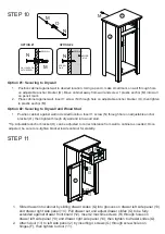 Preview for 13 page of RiverRidge Hayward 06-174 Assembly Instructions Manual